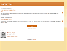 Tablet Screenshot of manjaly.net